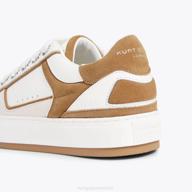 Kurt Geiger hombres banco sur de londres 2LPR591 | calzados blanco otro